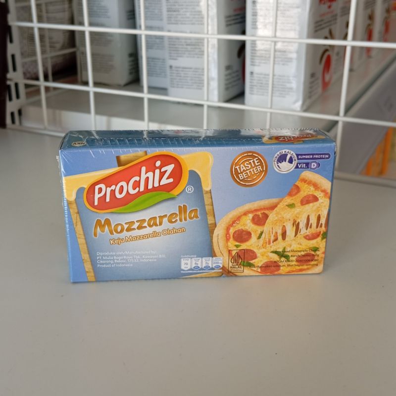 

Prochiz Mozzarella 160g Keju Cheese Viral Cepat Meleleh Topping Filling Isian Makanan Panggang