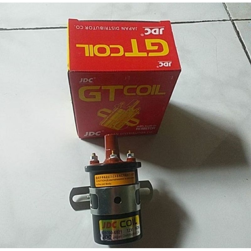 COIL BOTOL KAKI 3 KIJANG TESISTOR DALEM BODY PENDEK ( UNIVERSAL)