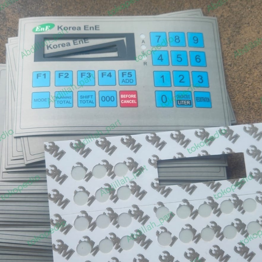 

Stiker keypad LG korea (ene)