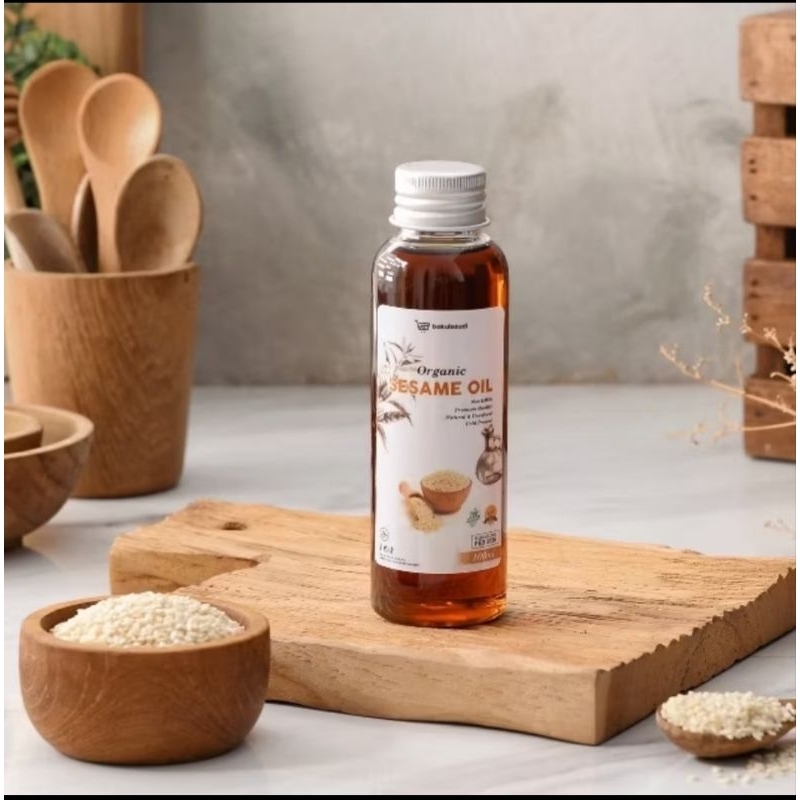 

Minyak Wijen Organik Halal/Organic Sesame Oil 100 ml