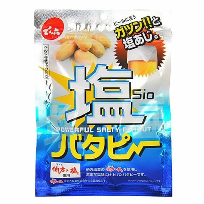 

Denroku E Shio Butter Peanuts / Kacang Goreng Jepang 90 Gr