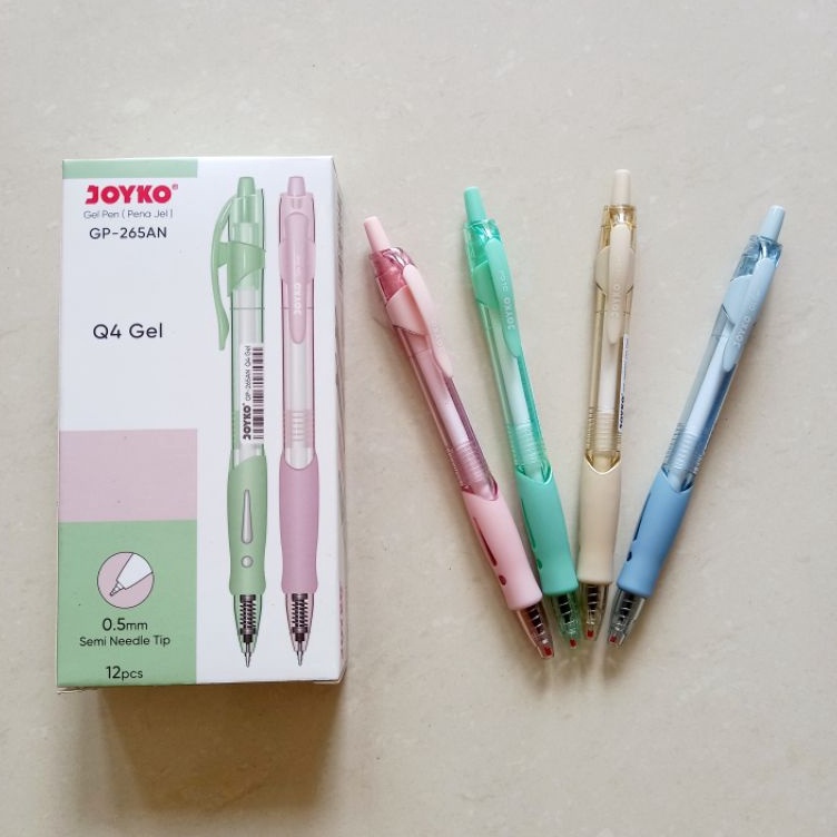 

KODE I86P Pulpen Gel Joyko Gel GP265AN 5 mm 1 Pack12 Pcs