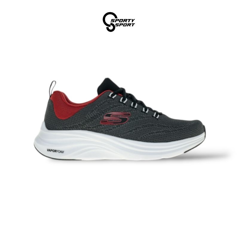 SEPATU LARI  PRIA SKECHERS VAPOR FOAM VARIEN (232626/BKRD)