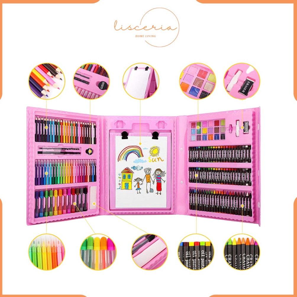 

KODE J12G LSC Crayon Pensil Warna Art Set Pensil Warna Crayon 28