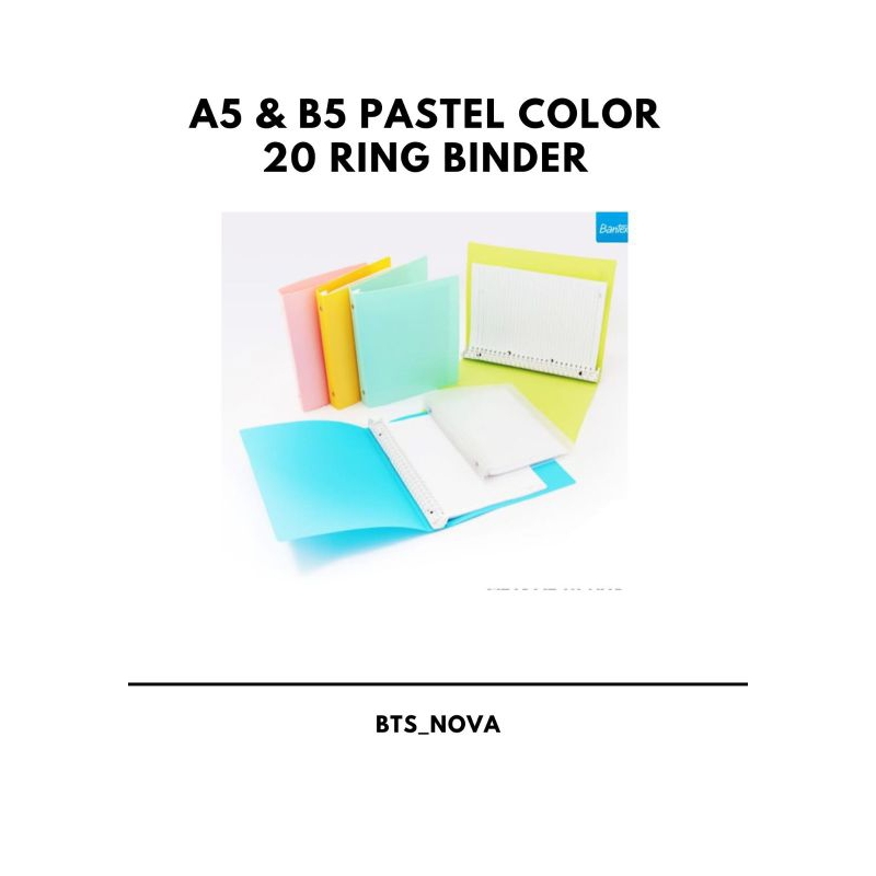 

A5&B5 pastel color