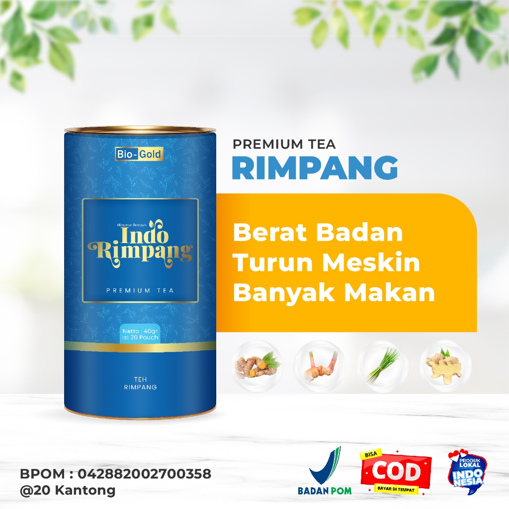 

Teh Rimpang PREMIUM BPOM Ala JSR | Menurunkan Berat Badan | Detox | Diet | Pelangsing