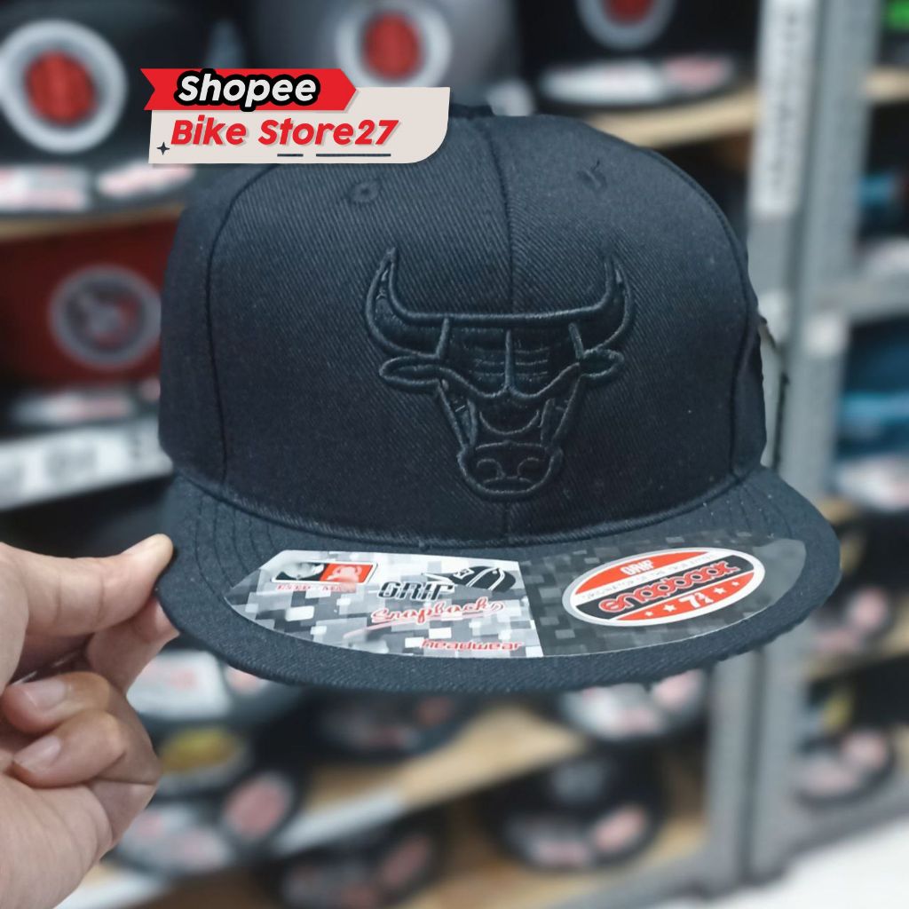 Topi Snapback Banteng/ 103/ 281/ Topi Chicago Bulls/ Topi Snapback Bulls