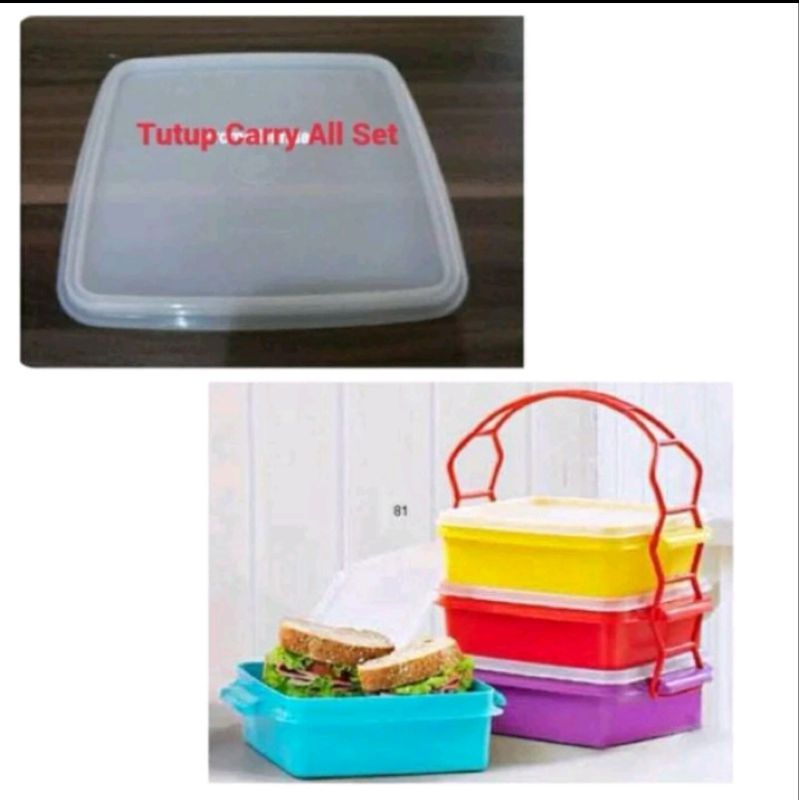 Seal/Tutup  Rantang Carry All set Tupperware