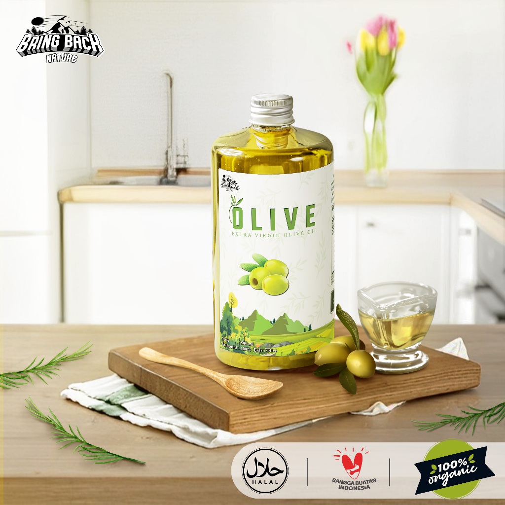 

EXTRA VIRGIN OLIVE OIL 500ml MPASI MINUM DAN MASAK / EVOO / MINYAK ZAITUN MURNI COLD PRESS ASLI ORIGINAL 100%