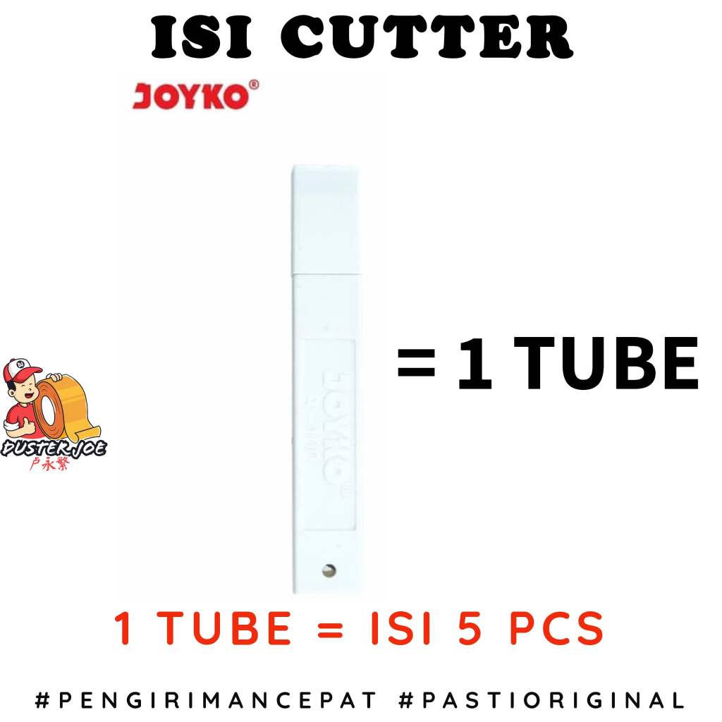 

H7Y [PER 1 PACK] isi Cutter Kecil Joyko A 100 ( ISI 12 TUBE)