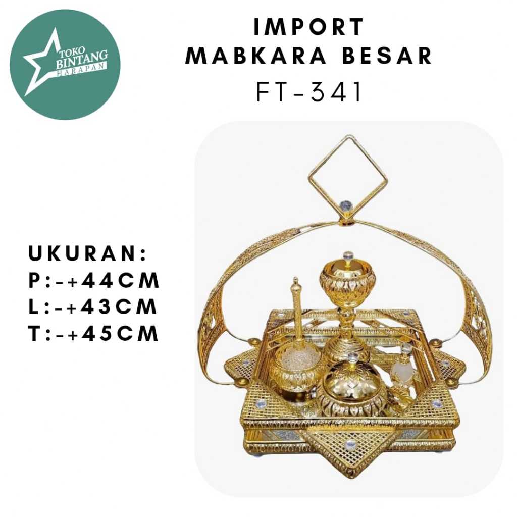 Mabkhara Import / Set Mappaci Import / Tempat Dupa Import/Atin mabkhara