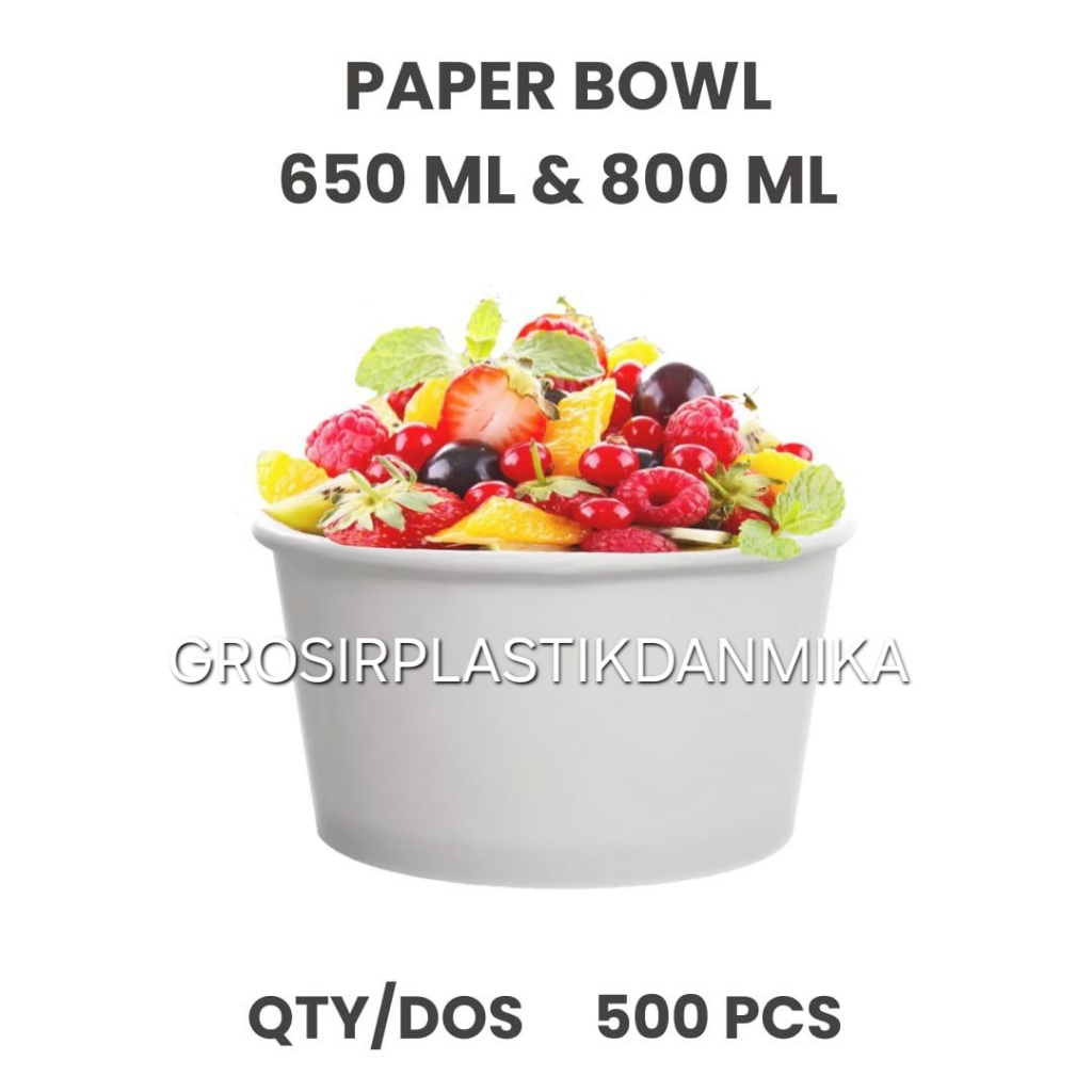

Ukf5Pc6F4H (Kuliner.Kita) [ / Cargo ] 1 Karton Paper Bowl 650 Ml Isi 500 Pcs