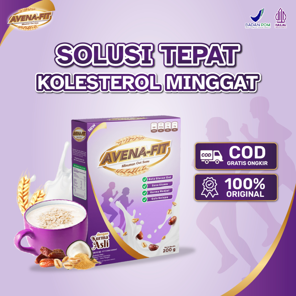 

Avenafit Sereal Sehat Membantu Normalkan Kolesterol Sehatkan Pencernaan