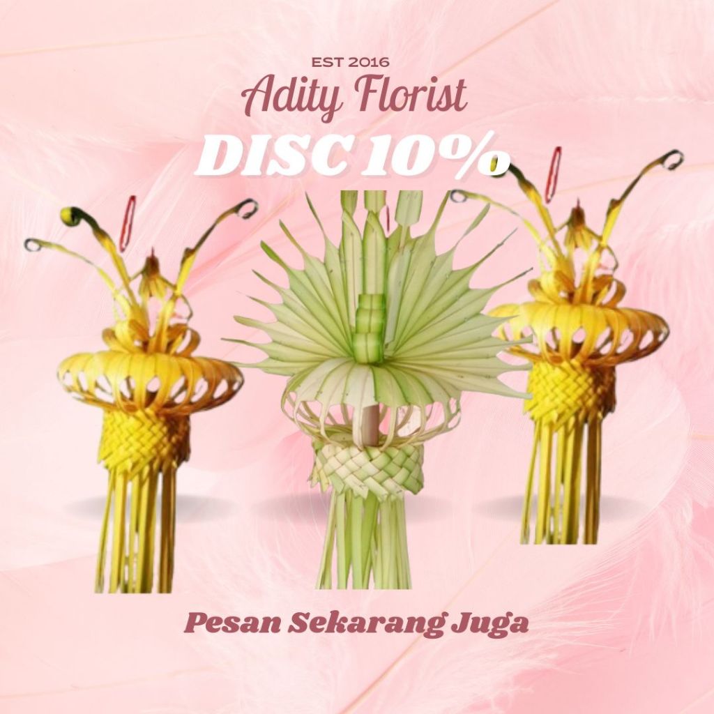 Janur Kuning Pernikahan dan Khitanan Termurah - ADITY FLORIST