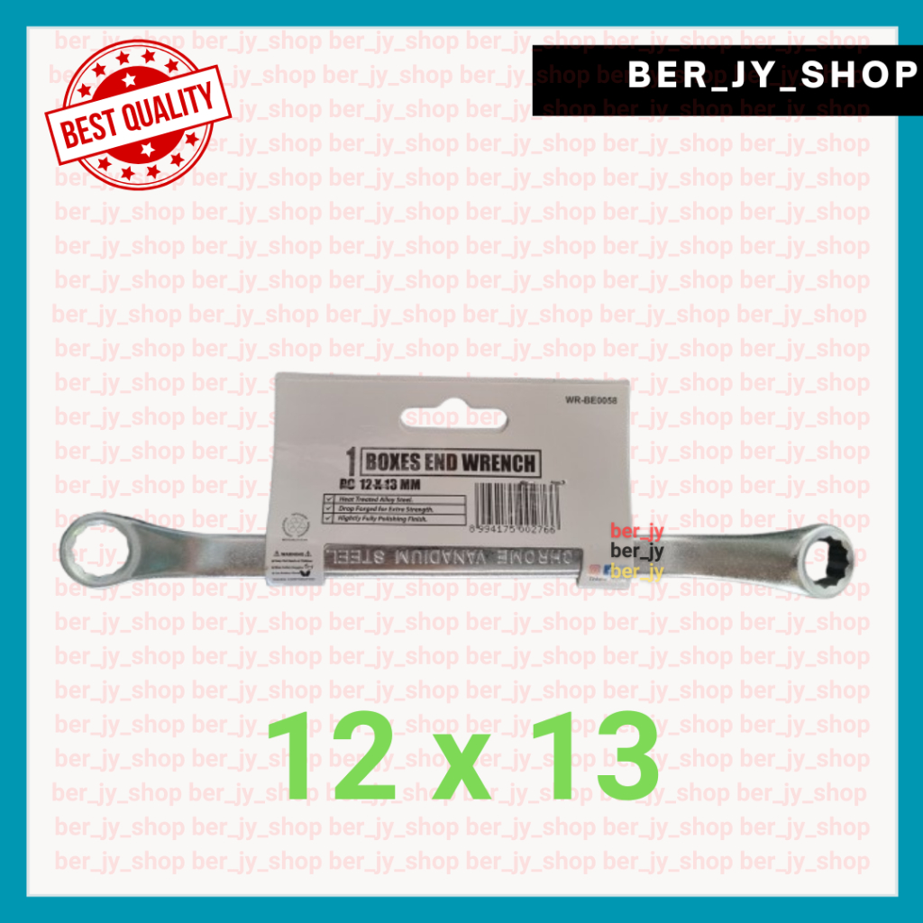 12x13 - TEKIRO KUNCI RING 12 X 13 MM TEKIRO