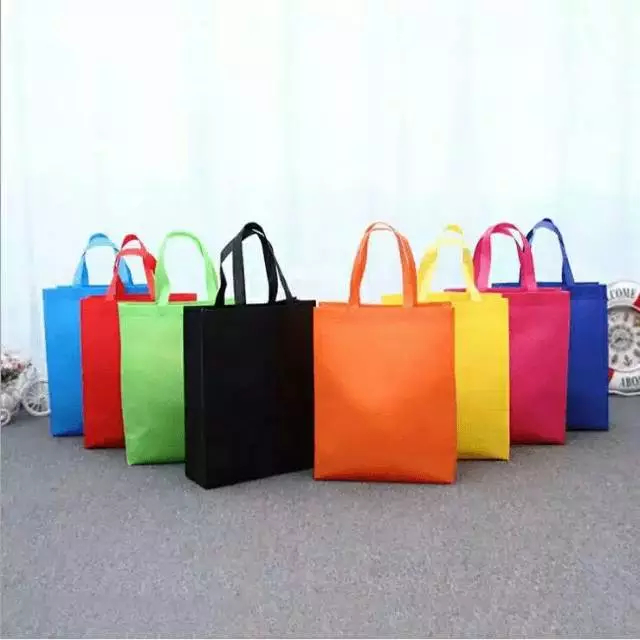 

12 pcs Goodie bag tas spunbond 30x40x 10 cm | tas ultah,tas lebaran,tas souvenir perinikahan murah