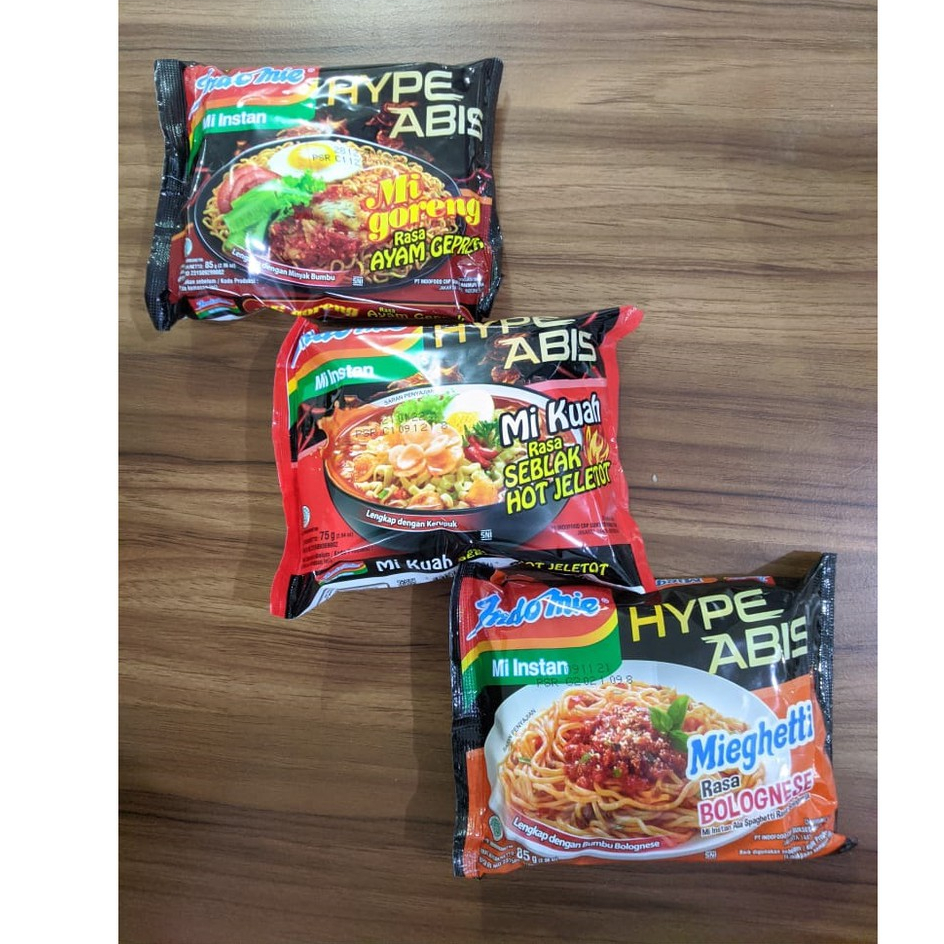 

Indomie Hype Abis Series - Mie Instan Pedas Kekinian