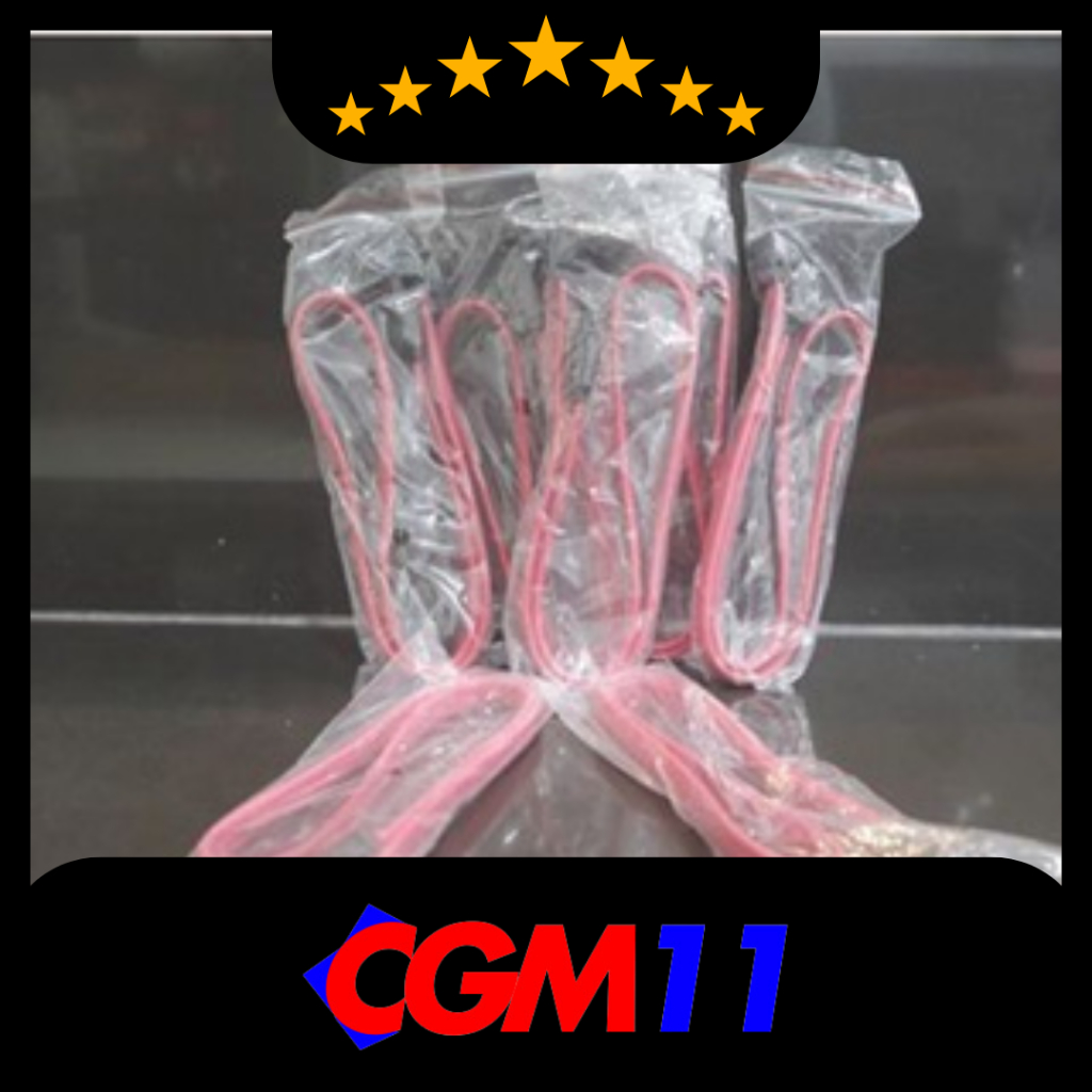 KABEL SATTA JEPIT MERAH 40CM / KABEL DATA SATTA CLIP -CGM11.COMPUTER