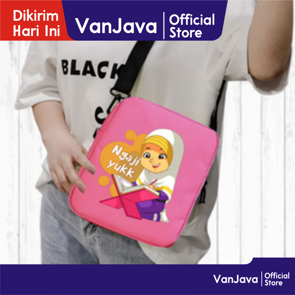 Tas Selempang Anak Sekolah Perempuan  Ngaji Yuk