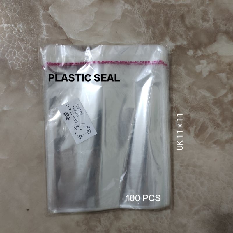 

PLASTIK SEAL OPP UK 11 × 11 (100 LBR)