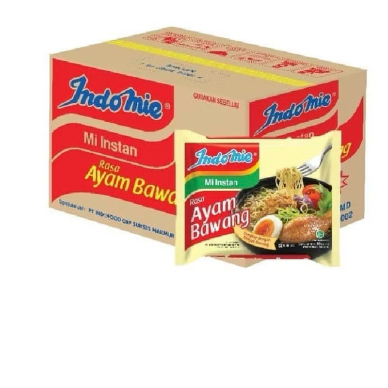 

Indomie Kuah Ayam Bawang 1 Dus / Karton isi 40 pcs Mie Instan