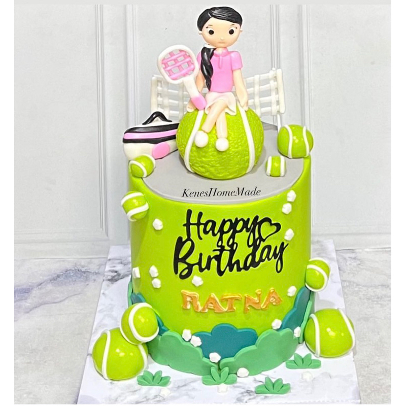 

Kue Ulang Tahun Tennis / Cake Ultah Tennis