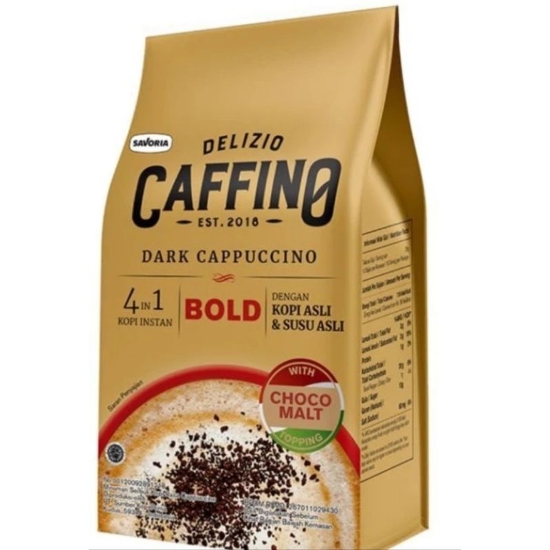 

Caffino Bold Dark Cappucino 25 gr x 6 Sachet