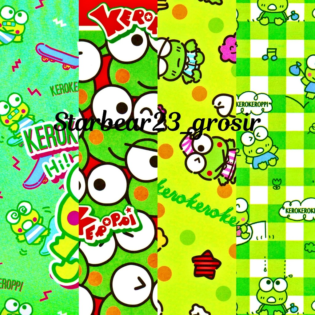 

Kertas kado Doff Kerokeropi Edition Sansanwawa