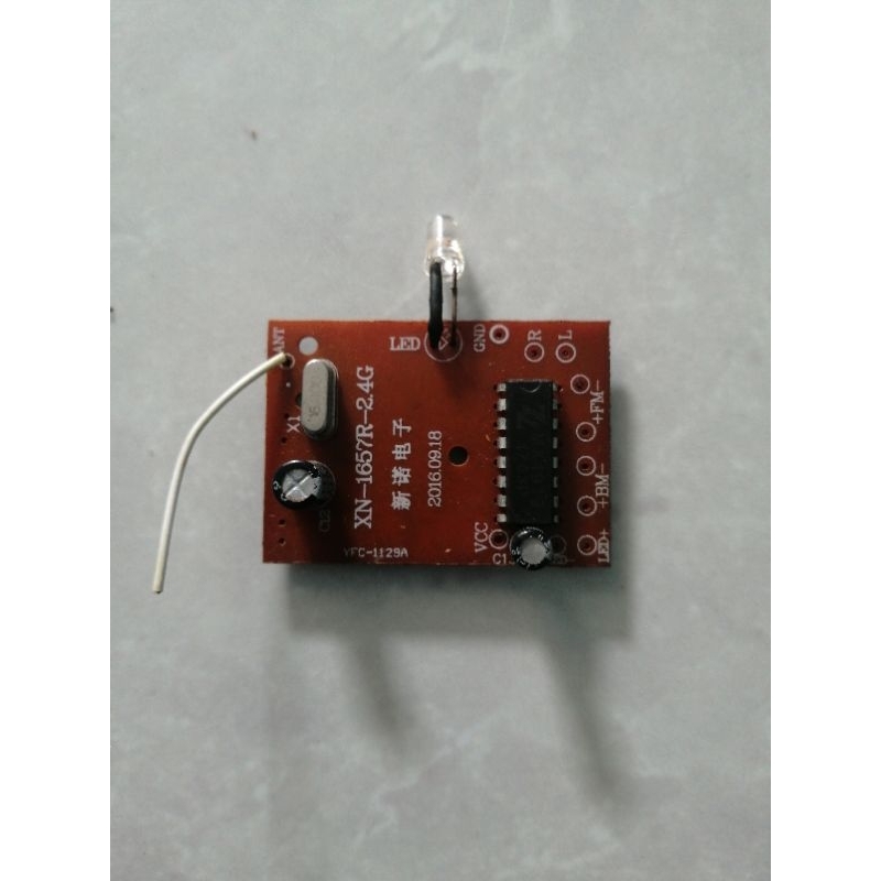 Pcb Board Receiver Rock Crawler Qd Avengers/Herocars Skala 1:16 - 1:18 SERI MESIN XN-1657R-2.4G Copo