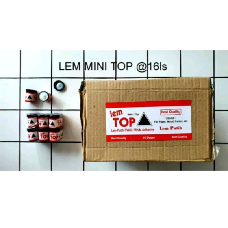 

lem top putih 25gram..
