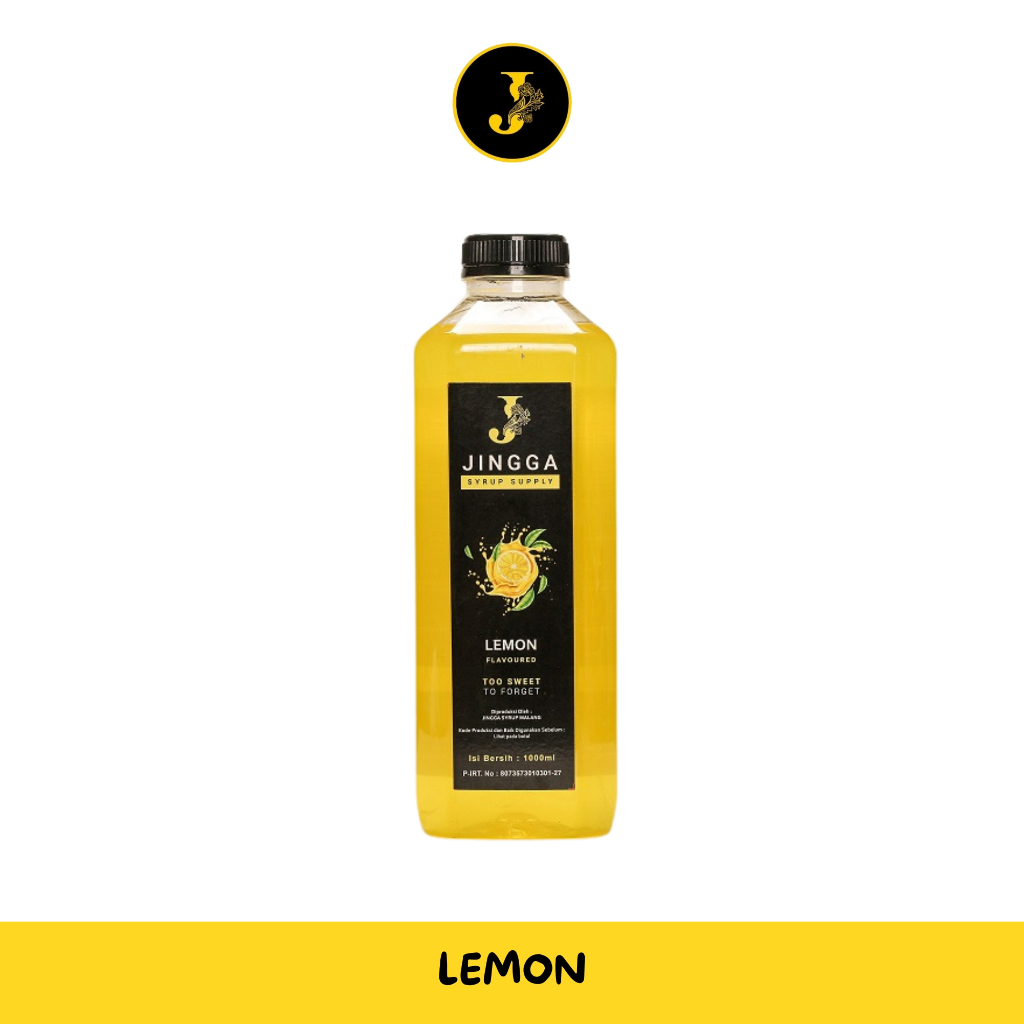 

JINGGA SYRUP - Lemon 1000 ML
