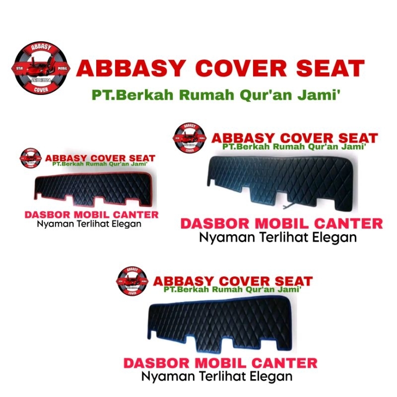 Sarung Alas Dashboard Canter / Cover Dasbor Truk Canter