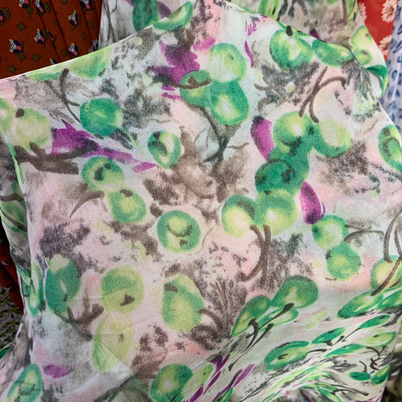 kain sifon motif - kain sifon - kain ceruti - kain ceruty motif - kain kebaya sifon - kain dress cer