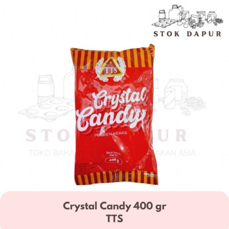 

Chystal Sugar 400 gram (Gula Batu TTS)