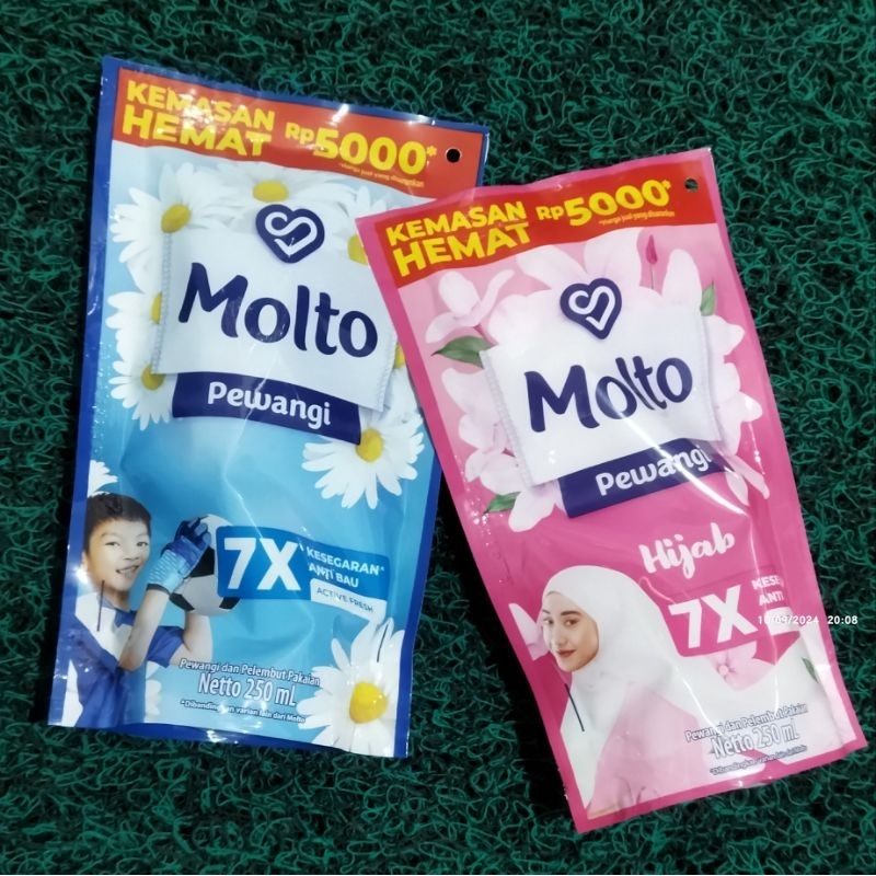 Molto pewangi 250ml kemasan hemat 5000