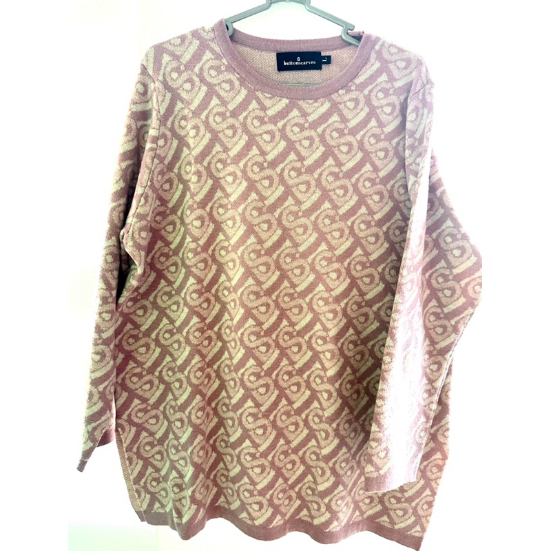 Sweater Benang Jarum buttonscarves Bimu