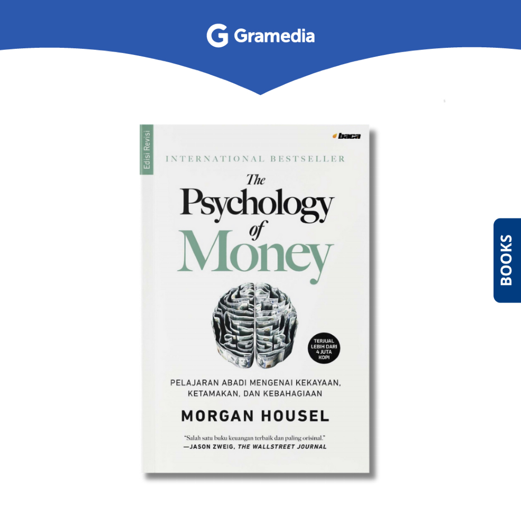 Gramedia Depok - The Psychology of Money SOFT COVER