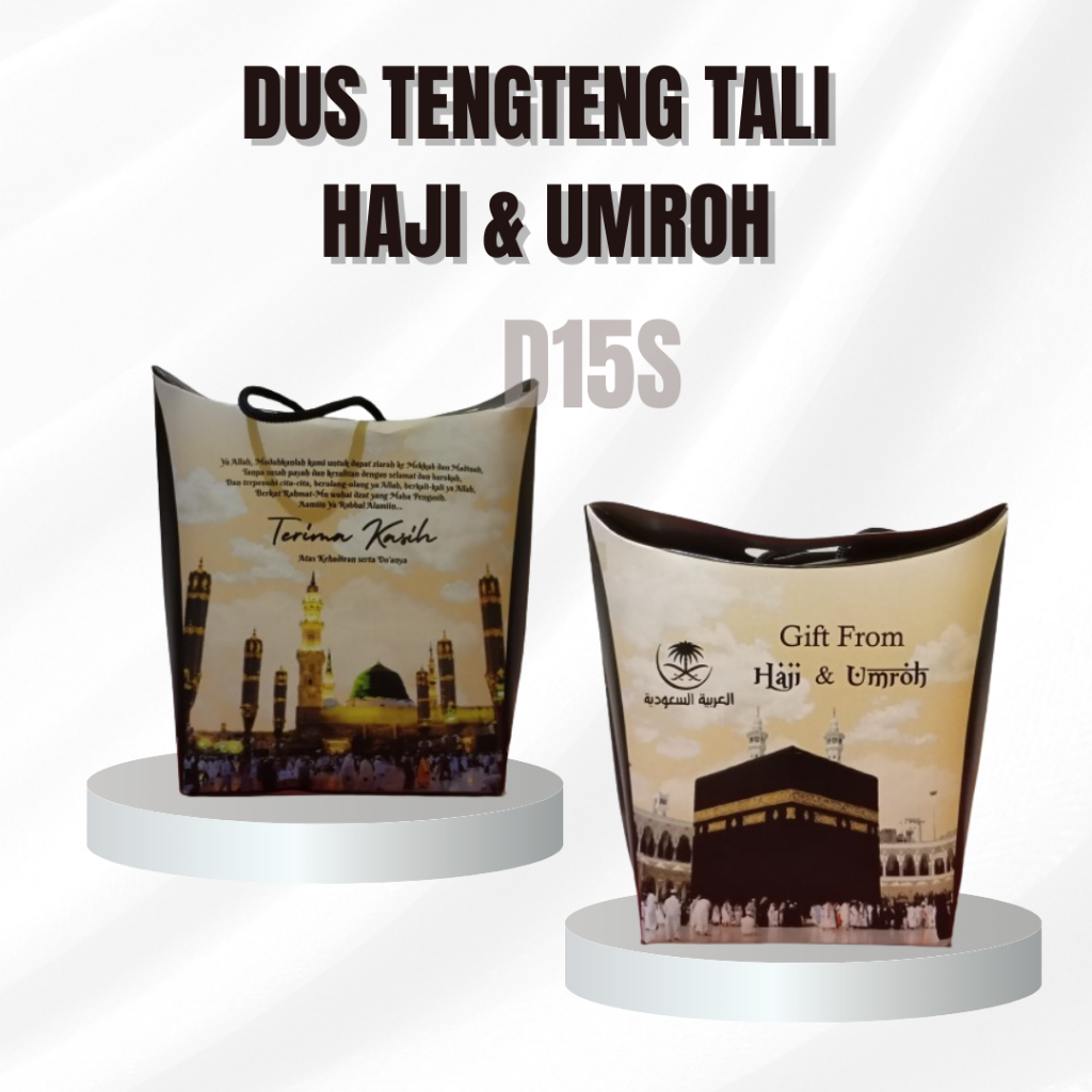 

1 pack dus teng teng untuk oleh oleh haji dan umroh