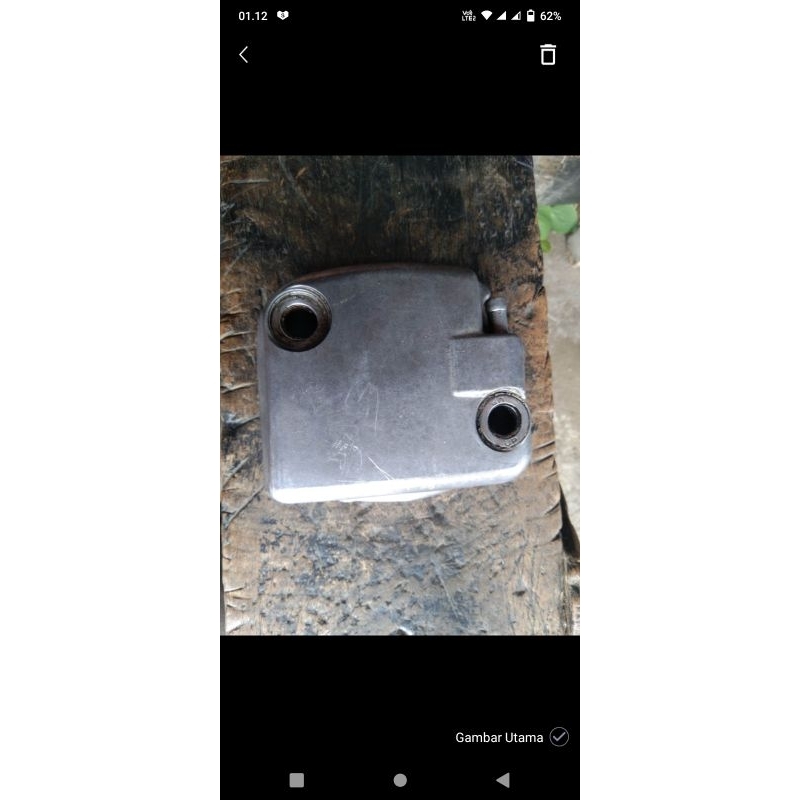 COVER TUTUP BLOK HEAD BEAT KARBU SCOOPY KARBU SPACY KARBU COPOTAN ORIGINAL