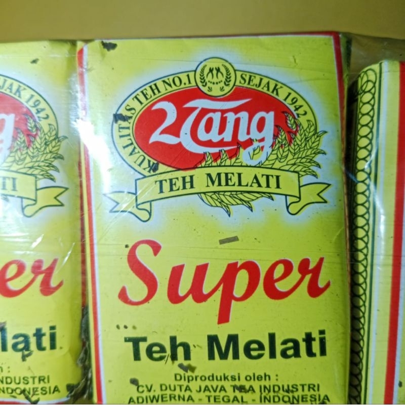

TEH 2 TANG KUNING SUPER PER SLOP (FREE GELAS CANTEL!!!)