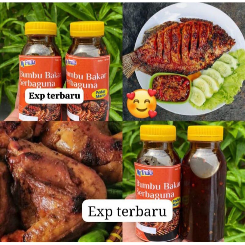 

bumbu bakar sebaguna my fruits tinggal oles 100ml