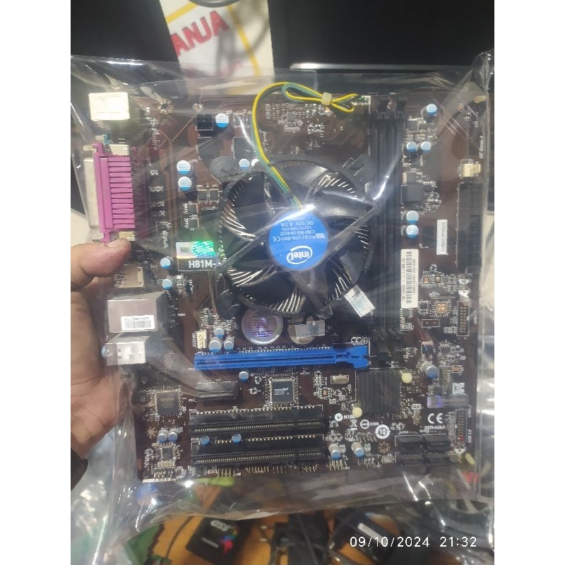 paket intel G3220 Mobo H81