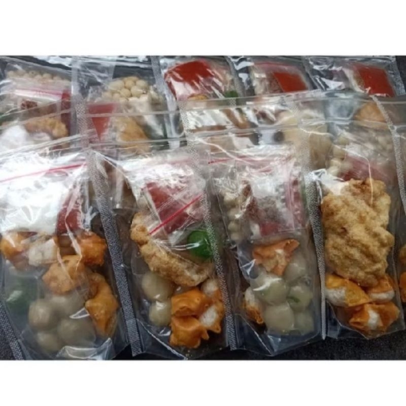 

CILOK MINI KUMPLIT TOPING / BASO ACI INSTAN KUMPLIT