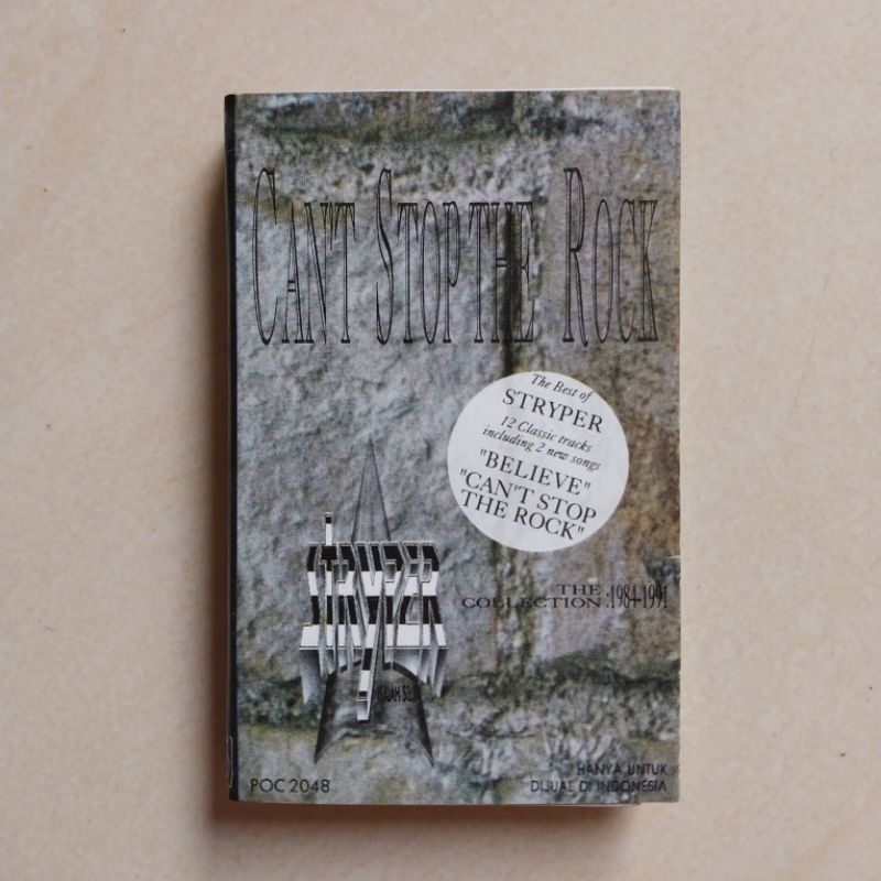 KASET STRYPER ALBUM CANT STOP THE ROCK