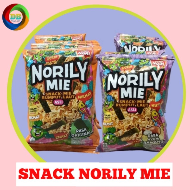 

Snack Norily Mie - Mie Viral Harga 1 Renceng Isi 10 Sachet