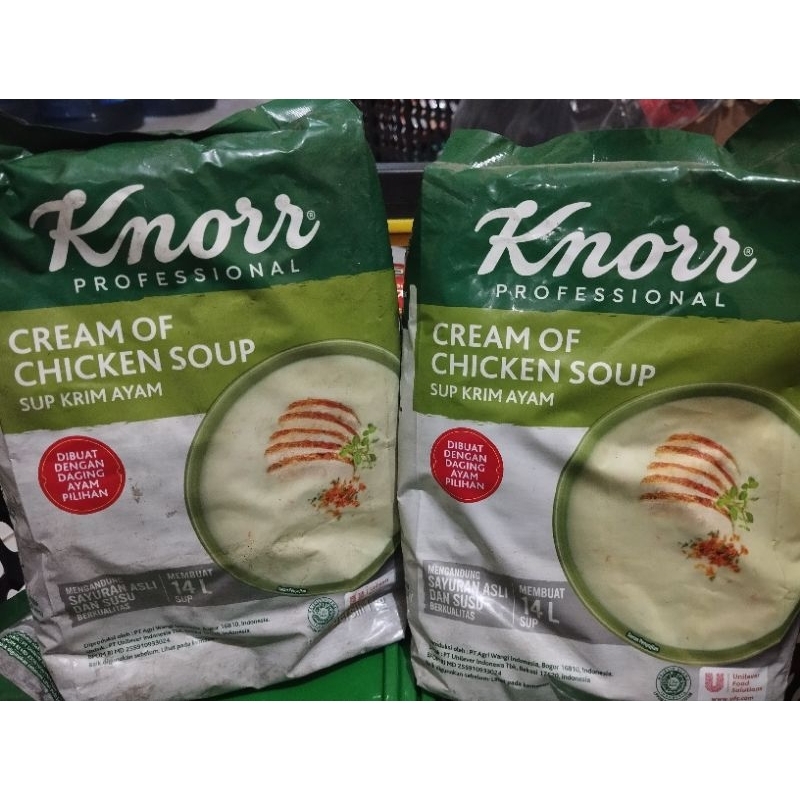 

HARGA TERMURAH Knorr Cream Of Chicken Soup 1kg