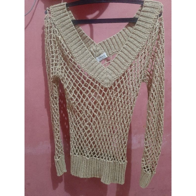 carmen crochet blouse