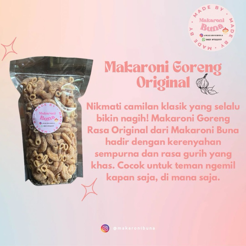 

Buna Bun makaroni original