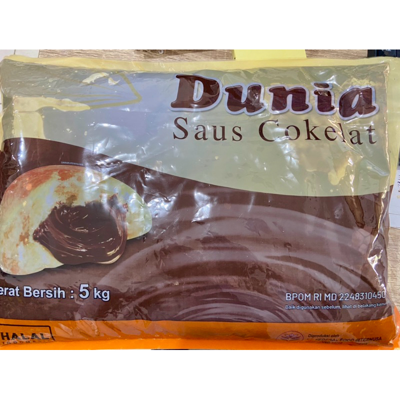 

Dunia saos coklat repack 250g 500g