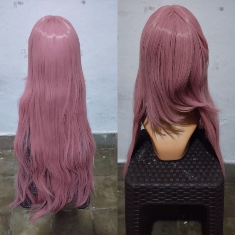 Wig manmei smoke pink 100cm